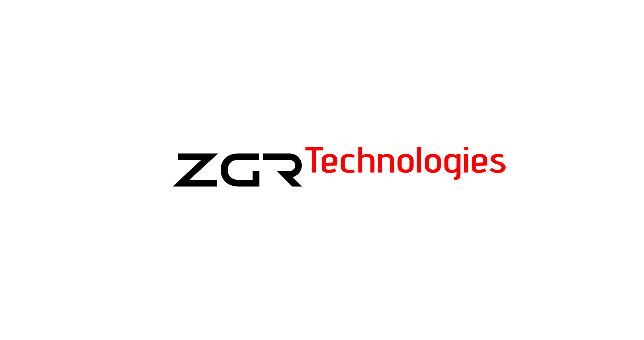 ZGR Technologies Text Logo